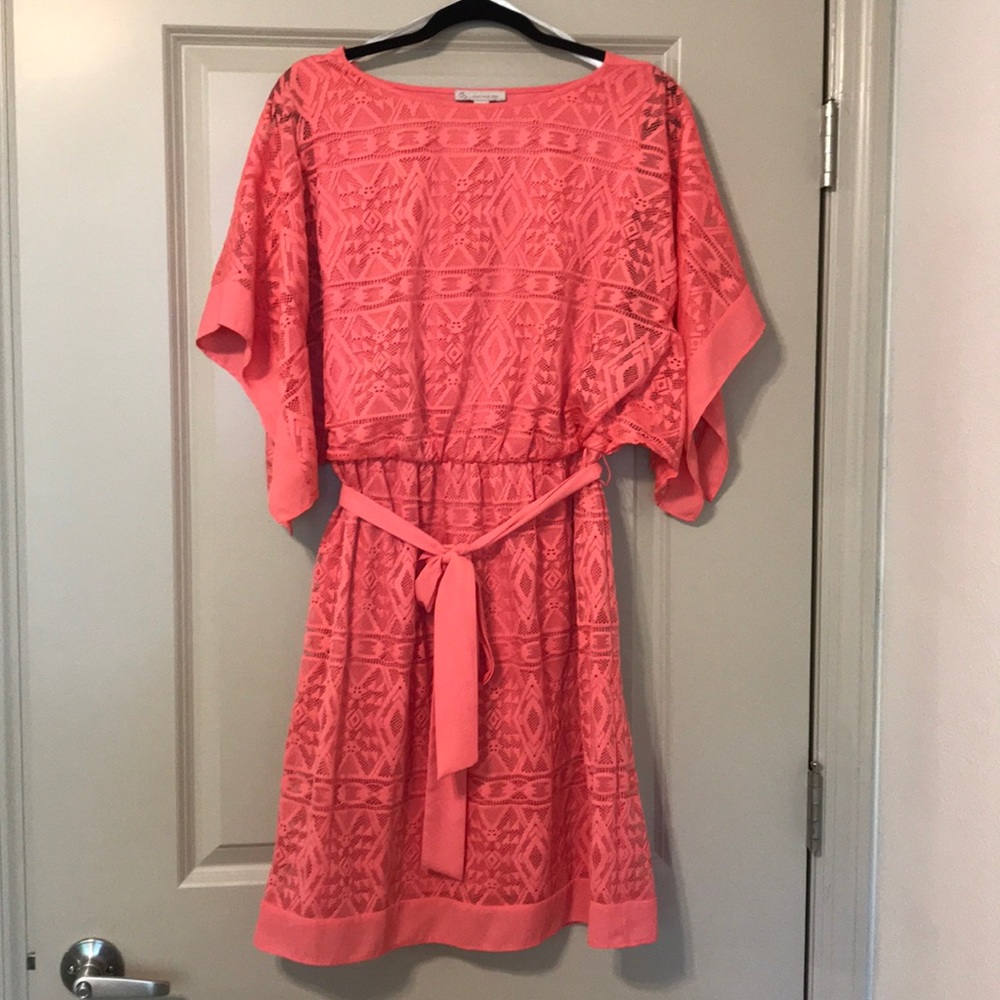 Knee-length dress